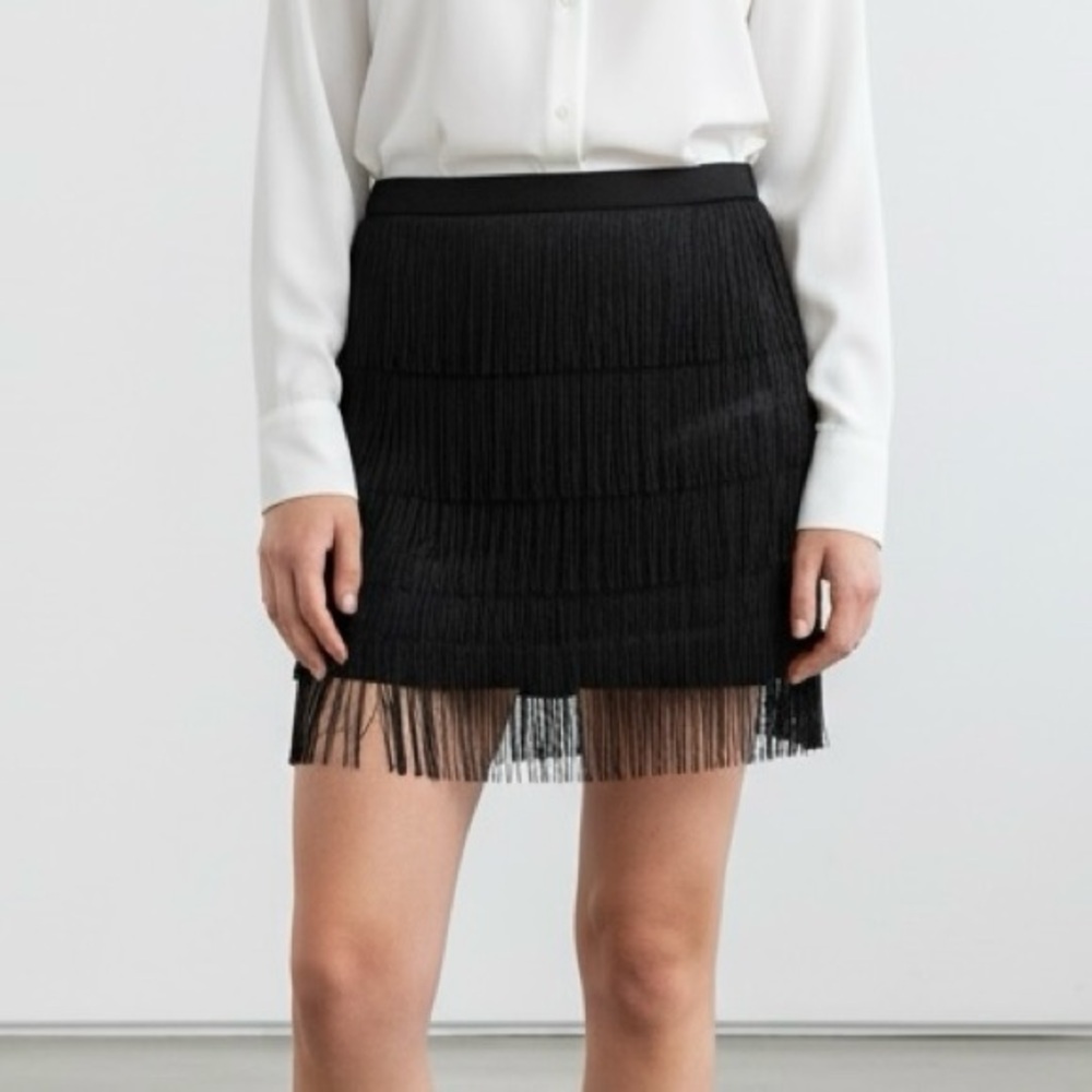 Bear Dance Fringe‎ Black Country Cowgirls Mini Skort